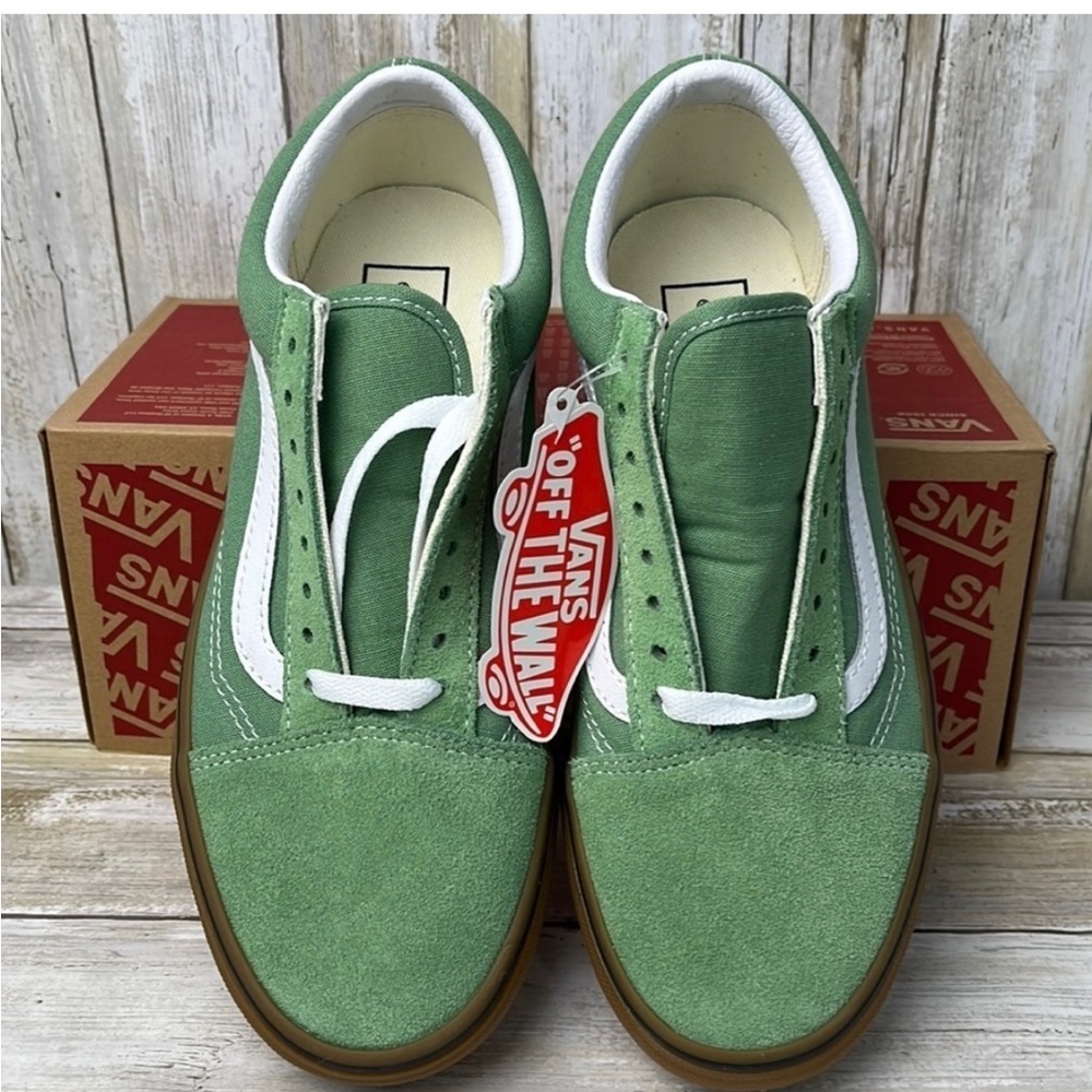 NWT Vans Old Skool Gum Basil sneaker - Picture 4 of 4